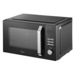 Kuchenka mikrofalowa MIDEA MAC23XF 800W średnica 27 cm pojemność 23L Grill Inverterquattro Czarny