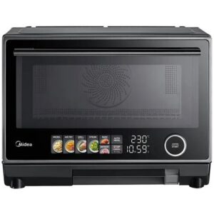 Kuchenka mikrofalowa MIDEA MSO25H 1000W 4w1 25L Termoobieg pieczenie gotowanie na parze WiFi