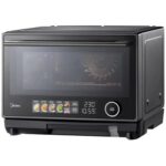 Kuchenka mikrofalowa MIDEA MSO25H 1000W 4w1 25L Termoobieg pieczenie gotowanie na parze WiFi