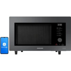 Kuchenka mikrofalowa z AIRFRY SAMSUNG BESPOKE MC32DB7746KCE2 Gotowanie na parze termoobieg sterowanie aplikacją 1400W