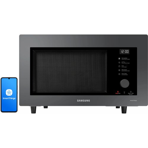 Kuchenka mikrofalowa z AIRFRY SAMSUNG BESPOKE MC32DB7746KCE2 Gotowanie na parze termoobieg sterowanie aplikacją 1400W