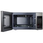 Kuchenka mikrofalowa SAMSUNG GE83X 800W średnica 28.6 cm pojemność 23L System TDS Lustrzany czarno-srebrny