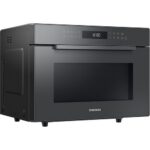 Kuchenka mikrofalowa SAMSUNG BESPOKE MC35R8058CC 900W średnica 38 cm pojemność 35L Auto Cook Czarno-szary