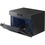 Kuchenka mikrofalowa SAMSUNG BESPOKE MC35R8058CC 900W średnica 38 cm pojemność 35L Auto Cook Czarno-szary