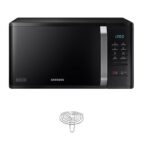 Kuchenka mikrofalowa SAMSUNG MG23K3523AK E2 800W średnica 28.8 cm pojemność 23L Quick Defrost Auto Cook Czarny