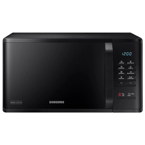 Kuchenka mikrofalowa SAMSUNG MS23K3513AK 800W średnica 28.8 cm pojemność 23L Quick Defrost Auto Cook SteamClean Czarny