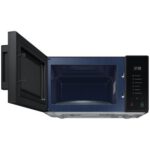 Kuchenka mikrofalowa SAMSUNG BESPOKE MS23T5018AK 800W średnica 28.8 cm pojemność 23L System TDS Czarne szkło