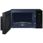 Kuchenka mikrofalowa SAMSUNG BESPOKE MS23T5018AK 800W średnica 28.8 cm pojemność 23L System TDS Czarne szkło