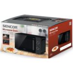 Kuchenka mikrofalowa SENCOR SMW 1919BK 700W średnica 25.5 cm pojemność 20L