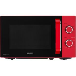 Kuchenka mikrofalowa SENCOR SMW 1920RD 700W średnica 25.5 cm pojemność 20L Czarno-czerwony