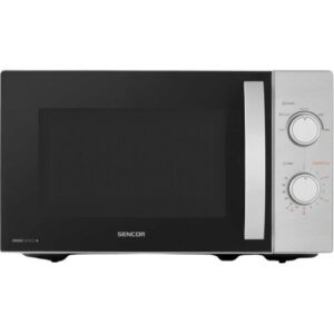Kuchenka mikrofalowa SENCOR SMW 2120SS 700W średnica 25.5 cm pojemność 20L Srebrno-czarny