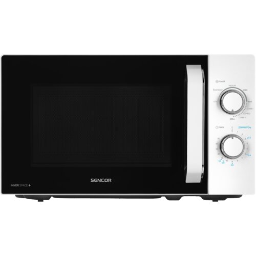 Kuchenka mikrofalowa SENCOR SMW 4220WH 700W średnica 25.5 cm pojemność 20L Biało-czarny