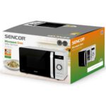 Kuchenka mikrofalowa SENCOR SMW 5017WH 800W średnica 27 cm pojemność 17L Biało-czarny