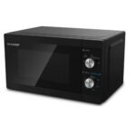 Kuchenka mikrofalowa SHARP YC-MS01E-B 800W średnica 25.5 cm pojemność 20L Czarny