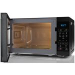 Kuchenka mikrofalowa SHARP YC-MS02E-B 800W średnica 25.5 cm pojemność 20L Czarny