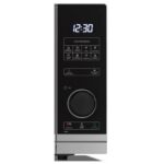 Kuchenka mikrofalowa SHARP YC-PS234AE-S 900W średnica 27 cm pojemność 23L Auto Defrost Weight Defrost EcoMode Srebrno-czarny