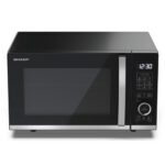 Kuchenka mikrofalowa SHARP YC-QG204AE-B 800W pojemność 20L ChildLock Czarny
