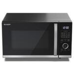 Kuchenka mikrofalowa SHARP YC-QG254AE-B 900W beztalerzowa pojemność 25L ChildLock Czarny