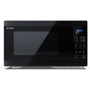 Kuchenka mikrofalowa z Airfry SHARP YCMA262AEB 900W średnica 31.5 cm pojemność 26L Konwekcja Grill Czarny