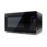 Kuchenka mikrofalowa z Airfry SHARP YCMA262AEB 900W średnica 31.5 cm pojemność 26L Konwekcja Grill Czarny