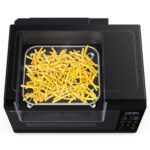 Kuchenka mikrofalowa z Airfry SHARP YCMA262AEB 900W średnica 31.5 cm pojemność 26L Konwekcja Grill Czarny
