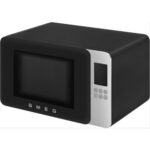 Kuchenka mikrofalowa SMEG Collezione MOC01BLMEU 1900W średnica 28 cm pojemność 29l Technologia Inverter Auto Defrost Quick Start Czarny