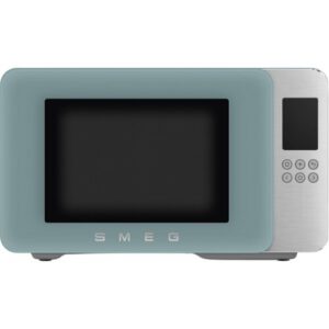 Kuchenka mikrofalowa SMEG Collezione MOC01EGMEU 1900W średnica 28 cm pojemność 29l Technologia Inverter Auto Defrost Quick Start Szmaragdowy