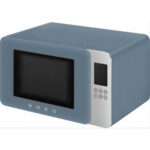 Kuchenka mikrofalowa SMEG Collezione MOC01SBMEU 1900W średnica 28 cm pojemność 29l Technologia Inverter Auto Defrost Quick Start Niebieski