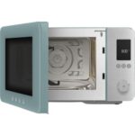 Kuchenka mikrofalowa SMEG Collezione MOC02EGMEU 2100W średnica 28 cm pojemność 27L Technologia Inverter Auto Defrost Quick Start Szmaragdowy