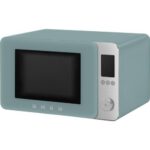 Kuchenka mikrofalowa SMEG Collezione MOC02EGMEU 2100W średnica 28 cm pojemność 27L Technologia Inverter Auto Defrost Quick Start Szmaragdowy