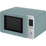Kuchenka mikrofalowa SMEG Collezione MOC02EGMEU 2100W średnica 28 cm pojemność 27L Technologia Inverter Auto Defrost Quick Start Szmaragdowy