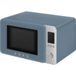 Kuchenka mikrofalowa SMEG Collezione MOC02SBMEU 2100W średnica 28 cm pojemność 27L Technologia Inverter Auto Defrost Quick Start Niebieski
