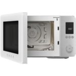 Kuchenka mikrofalowa SMEG Collezione MOC02WHMEU 2100W średnica 28 cm pojemność 27L Technologia Inverter Auto Defrost Quick Start Biały