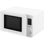 Kuchenka mikrofalowa SMEG Collezione MOC02WHMEU 2100W średnica 28 cm pojemność 27L Technologia Inverter Auto Defrost Quick Start Biały