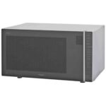 Kuchenka mikrofalowa WHIRLPOOL MWP 304 M 900W średnica 31.5 cm pojemność 30L Jet Start Auto Cook DoughRising Lustrzane srebro
