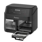 Air Fryer Frytkownica beztłuszczowa TURBOTRONIC TT-DAF7W Czarny z podwójnym koszem