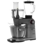 Robot kuchenny planetarny BOSCH MUM9BX5S65 Optimum 1600W z wagą, maszynką do mięsa i blenderem kielichowym