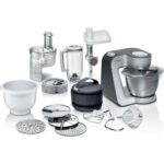 Robot kuchenny planetarny BOSCH MUM58368 1000W z rozdrabniaczem, maszynką do mięsa i blenderem kielichowym