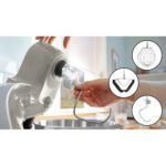 Robot kuchenny planetarny BOSCH MUM5XL72 1000W z wbudowaną wagą, maszynką do mięsa, blenderem kielichowym (2 MISY)
