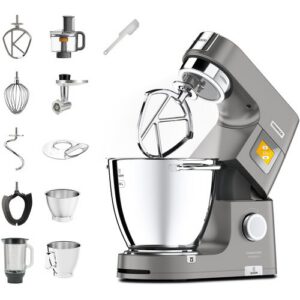 Robot kuchenny planetarny KENWOOD KWL90.594.SI Titanium Chef Patissier XL 1400W (2 MISY W ZESTAWIE)