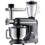 Robot kuchenny planetarny LOVIO HOME ChefAssistant Plus LVSTM02PGY 1900W z maszynką do mięsa i blenderem kielichowym