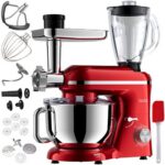 Robot kuchenny planetarny LOVIO HOME ChefAssistant Plus LVSTM02PRD 1900W z maszynką do mięsa i blenderem kielichowym
