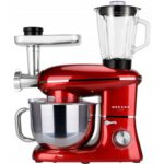 Robot kuchenny planetarny MOZANO Rob 02 2000W z blenderem kielichowym Czerwony