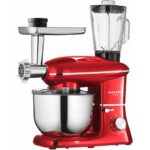 Robot kuchenny planetarny MOZANO Rob 02 2000W z blenderem kielichowym Czerwony