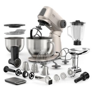 Robot kuchenny planetarny SENCOR STM 7651WS 1500W z odłączaną wagą i blenderem kielichowym