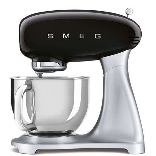 Robot kuchenny planetarny SMEG SMF04BLEU 800W Czarno-stalowy