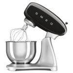 Robot kuchenny planetarny SMEG SMF04BLEU 800W Czarno-stalowy