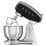 Robot kuchenny planetarny SMEG SMF04BLEU 800W Czarno-stalowy