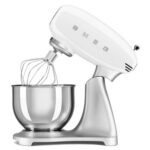 Robot kuchenny planetarny SMEG SMF04WHEU 800W Biało-stalowy