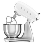 Robot kuchenny planetarny SMEG SMF04WHEU 800W Biało-stalowy